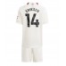 Billige Manchester United Christian Eriksen #14 Børnetøj Tredjetrøje til baby 2023-24 Kortærmet (+ korte bukser)